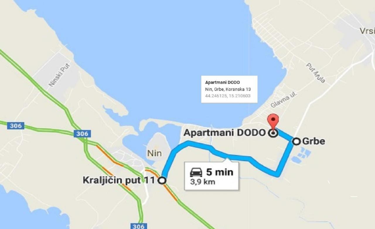 Apartman Nin-Dodo Εξωτερικό φωτογραφία
